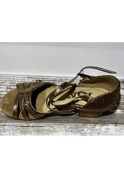 Galex - Gold Girls dance shoes - Heel - 3.5cm