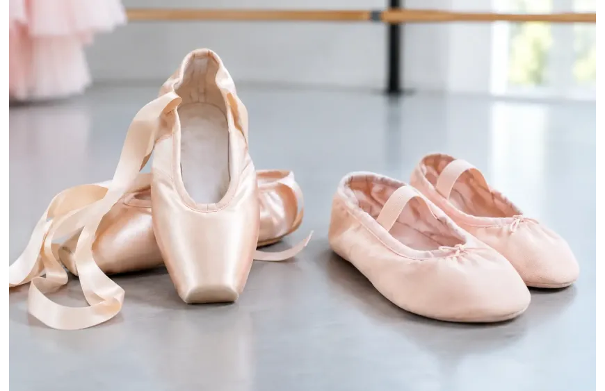 Pointe Shoes Versus Ballet Slippers: Key Differences