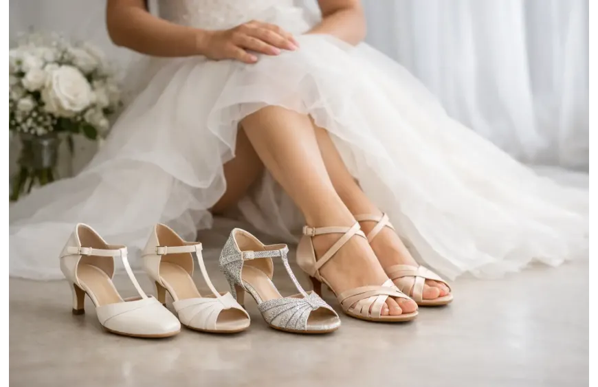 Comfortable Wedding Dance Shoes for White Dresses Comfortable Wedding Dance Shoes for White Dresses