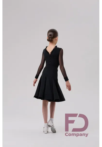 Girl's Competition Dress 51 Black