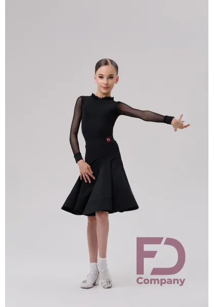 Girl's Competition Dress 51 Black