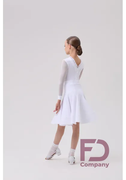 Girl's Competition Dress 51 with Latin and Ballroom Skirts - Pre-Order