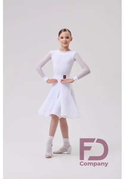 Girl's Competition Dress 51 with Latin and Ballroom Skirts - Pre-Order