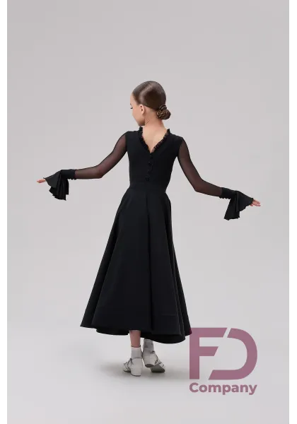 Girl's Competition Dress 51 with Ballroom Skirt - Pre-Order