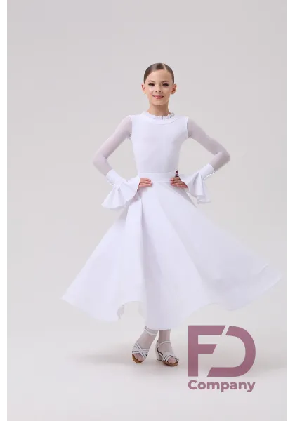 Girl's Competition Dress 51 with Ballroom Skirt - Pre-Order