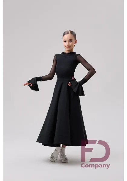 Girl's Competition Dress 51 with Ballroom Skirt - Pre-Order