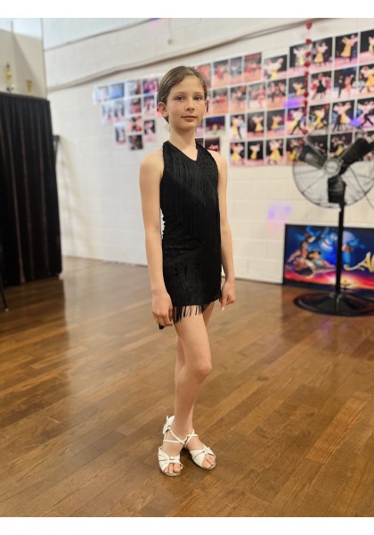 Latin Dress 21 Black