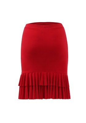 Latin Skirt 01 Red