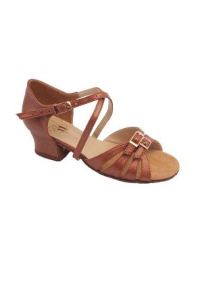 Girls Low Heels Dance Shoes 06